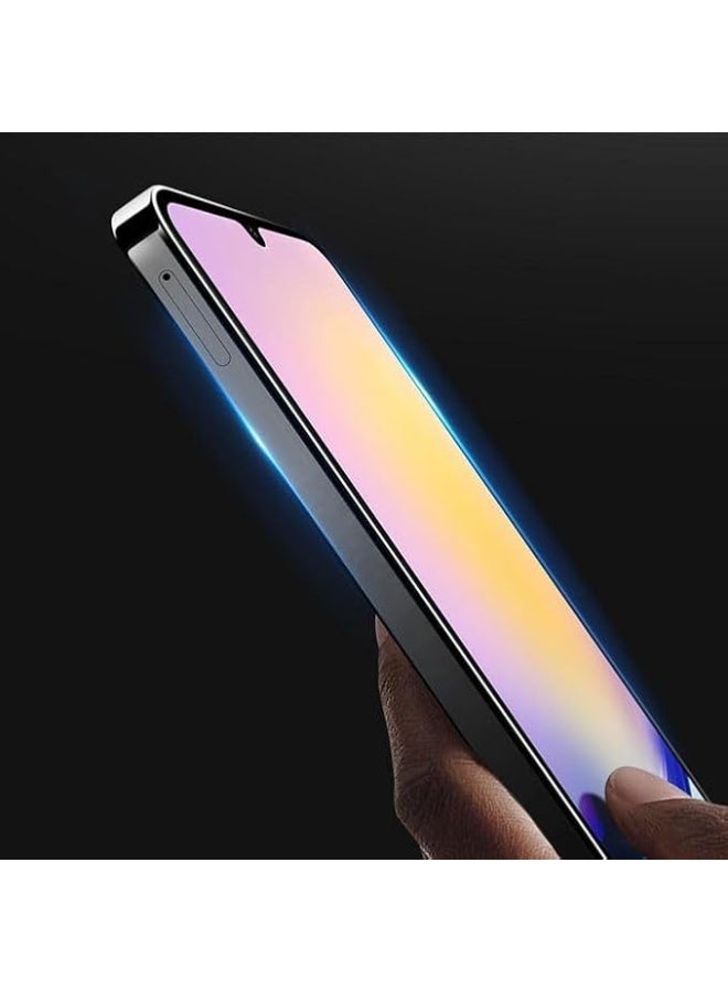 واقي شاشة زجاجي كامل شفاف من سامسونج A06 - A05S - A07 - Image 3